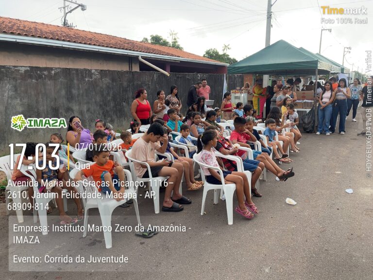 Doação de brinquedos arrecadados na Corrida da Juventude leva alegria a crianças em Macapá